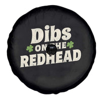 Dibs On The Redhead Spare Tire Cover Funny Irish St Patricks Day Lucky Shamrock