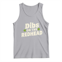 Dibs On The Redhead Tank Top Funny Irish St Patricks Day Lucky Shamrock