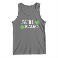 Still Italian St Patricks Day Tank Top Lucky Shamrock