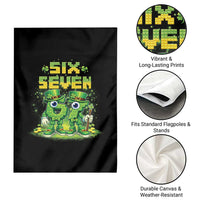 Funny Irish St Patricks Day 67 Garden Flag Six Seven Brainrot Italian Gaming 6 7 Meme Gen Alpha Slang