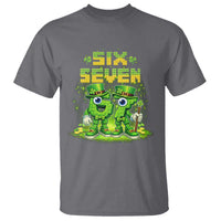 Funny Irish St Patricks Day 67 T Shirt Six Seven Brainrot Italian Gaming 6 7 Meme Gen Alpha Slang