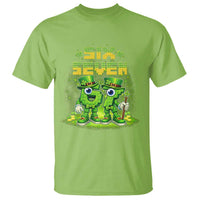 Funny Irish St Patricks Day 67 T Shirt Six Seven Brainrot Italian Gaming 6 7 Meme Gen Alpha Slang