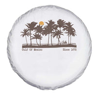 Gulf of Mexico Spare Tire Cover Since 1672 Vintage 70s Retro Vintage