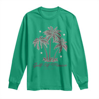 Gulf of Mexico Long Sleeve Shirt 1672 Retro Beach Vibe Palm Trees