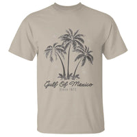 Gulf of Mexico T Shirt 1672 Retro Beach Vibe Palm Trees