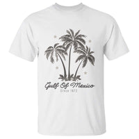 Gulf of Mexico T Shirt 1672 Retro Beach Vibe Palm Trees