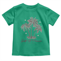 Gulf of Mexico Toddler T Shirt 1672 Retro Beach Vibe Palm Trees