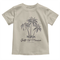 Gulf of Mexico Toddler T Shirt 1672 Retro Beach Vibe Palm Trees