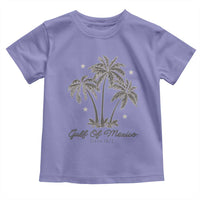 Gulf of Mexico Toddler T Shirt 1672 Retro Beach Vibe Palm Trees