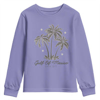 Gulf of Mexico Youth Sweatshirt 1672 Retro Beach Vibe Palm Trees