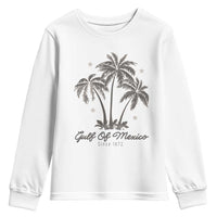 Gulf of Mexico Youth Sweatshirt 1672 Retro Beach Vibe Palm Trees