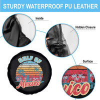 Gulf of Mexico Spare Tire Cover Retro Vintage Beach - Wonder Print Shop