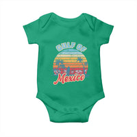 Gulf of Mexico Baby Onesie Retro Vintage Beach - Wonder Print Shop