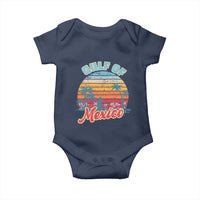 Gulf of Mexico Baby Onesie Retro Vintage Beach - Wonder Print Shop