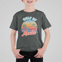 Gulf of Mexico T Shirt For Kid Retro Vintage Beach - Wonder Print Shop