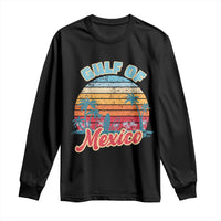 Gulf of Mexico Long Sleeve Shirt Retro Vintage Beach - Wonder Print Shop