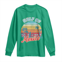Gulf of Mexico Long Sleeve Shirt Retro Vintage Beach - Wonder Print Shop