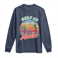 Gulf of Mexico Long Sleeve Shirt Retro Vintage Beach - Wonder Print Shop
