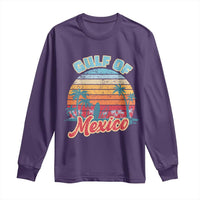 Gulf of Mexico Long Sleeve Shirt Retro Vintage Beach - Wonder Print Shop