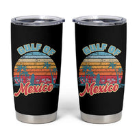 Gulf of Mexico Tumbler Cup Retro Vintage Beach - Wonder Print Shop
