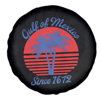 Gulf of Mexico Spare Tire Cover Since 1672 Retro Vintage 70s