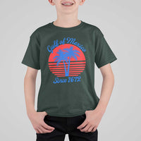 Gulf of Mexico T Shirt For Kid Since 1672 Retro Vintage 70s
