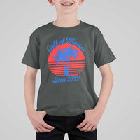 Gulf of Mexico T Shirt For Kid Since 1672 Retro Vintage 70s