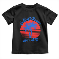Gulf of Mexico Toddler T Shirt Since 1672 Retro Vintage 70s