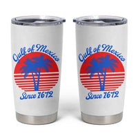 Gulf of Mexico Tumbler Cup Since 1672 Retro Vintage 70s