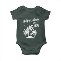Gulf of Mexico Baby Onesie Since 1672 Palm Trees Beach