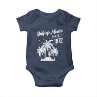 Gulf of Mexico Baby Onesie Since 1672 Palm Trees Beach