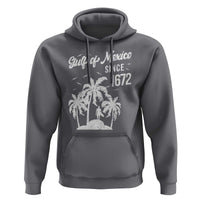 Gulf of Mexico Hoodie Since 1672 Palm Trees Beach