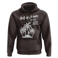 Gulf of Mexico Hoodie Since 1672 Palm Trees Beach