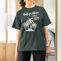 Gulf of Mexico T Shirt For Women Since 1672 Palm Trees Beach