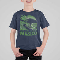 Gulf of Mexico Since 1672 T Shirt For Kid Retro Vintage Mexican Beach Forever