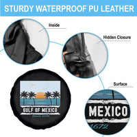 Gulf of Mexico Spare Tire Cover Retro Beach Vibes