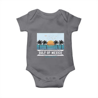 Gulf of Mexico Baby Onesie Retro Beach Vibes