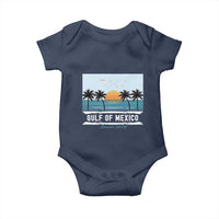 Gulf of Mexico Baby Onesie Retro Beach Vibes