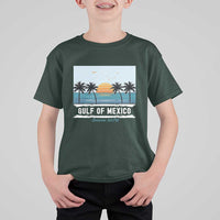 Gulf of Mexico T Shirt For Kid Retro Beach Vibes