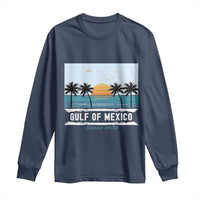 Gulf of Mexico Long Sleeve Shirt Retro Beach Vibes