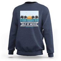 Gulf of Mexico Sweatshirt Retro Beach Vibes