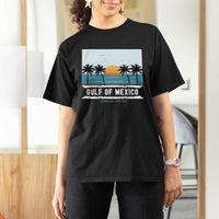 Gulf of Mexico T Shirt For Women Retro Beach Vibes