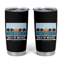 Gulf of Mexico Tumbler Cup Retro Beach Vibes
