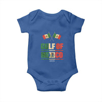 Gulf of Mexico Since 1672 Baby Onesie Mexican Flag