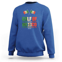 Gulf of Mexico Since 1672 Sweatshirt Mexican Flag