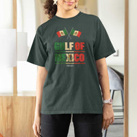 Gulf of Mexico Since 1672 T Shirt For Women Mexican Flag
