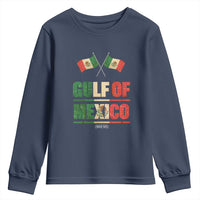 Gulf of Mexico Since 1672 Youth Sweatshirt Mexican Flag