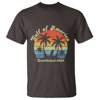 Gulf of America T Shirt Island Palm Summer Beach Vibes Established 2025