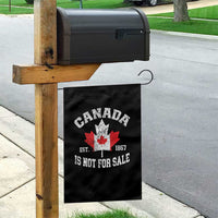 Canada is Not For Sale Garden Flag Proudly Canadian Independence Flag EST. 1867 - Wonder Print Shop