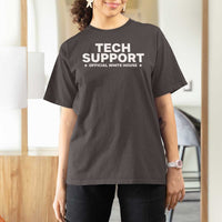 Tech Support T Shirt For Women Elon Musk's Doge Official White House